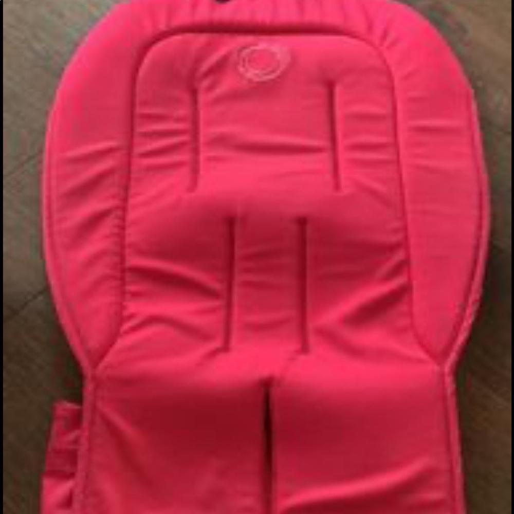 Bugaboo pink seat liner